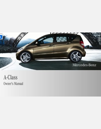 mercedes benz a class 2008 2009 2010 2011 owners manual lhd& rhd